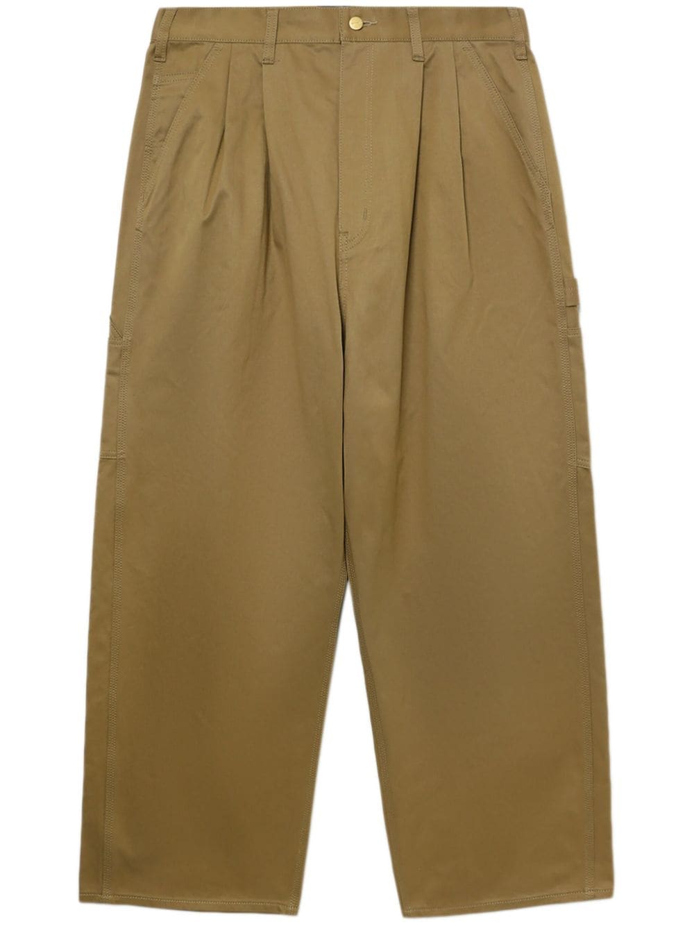 Pantalones Junya Watanabe x Carhartt en algodón beige