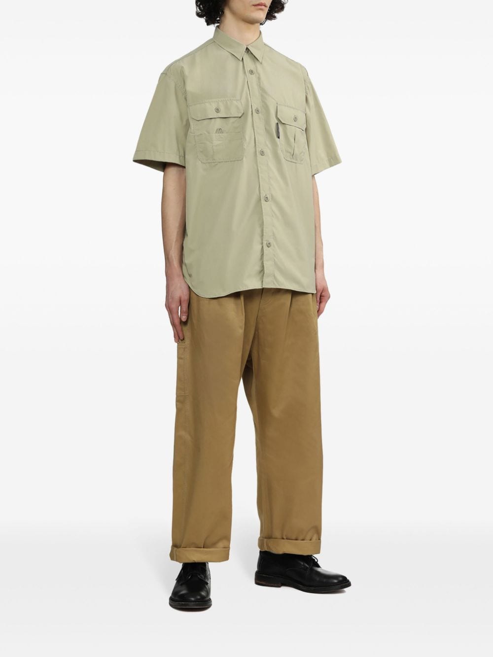Pantalones Junya Watanabe x Carhartt en algodón beige