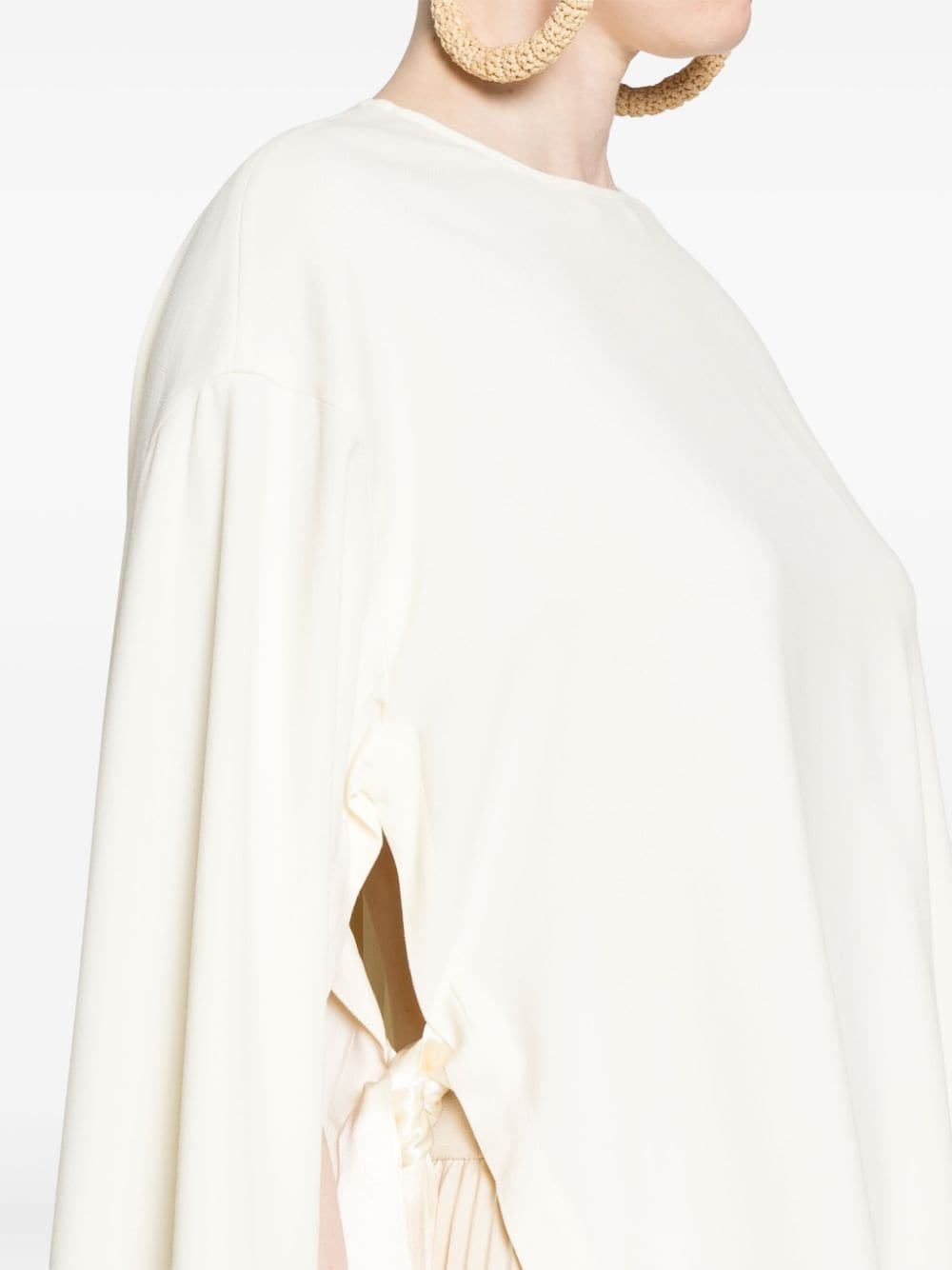 Erika Cavallini Haut Semi-Couture Blanc