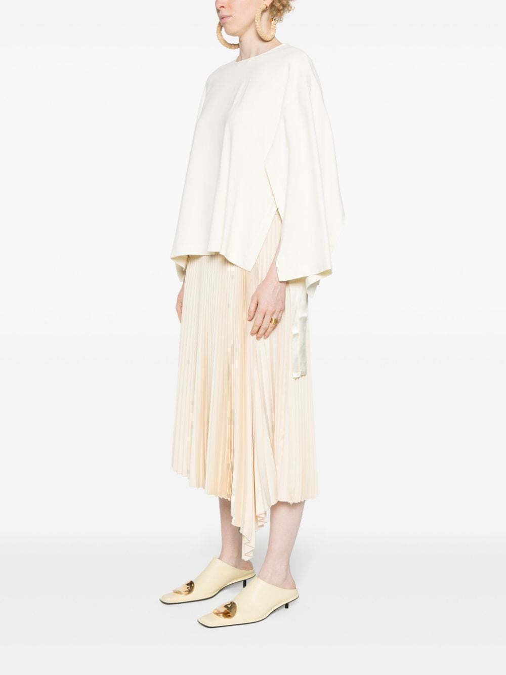 Erika Cavallini Haut Semi-Couture Blanc