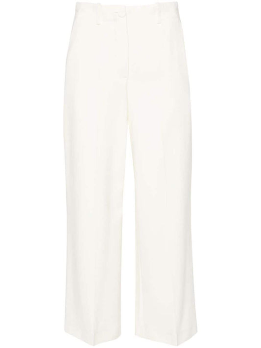 Erika Cavallini Pantalón Semi-Costura Blanco
