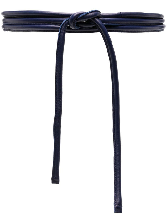 Furling By Giani Blue Calf Leather Belt