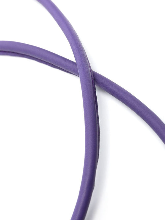 Purple Calf Leather Belt — Furling By Giani