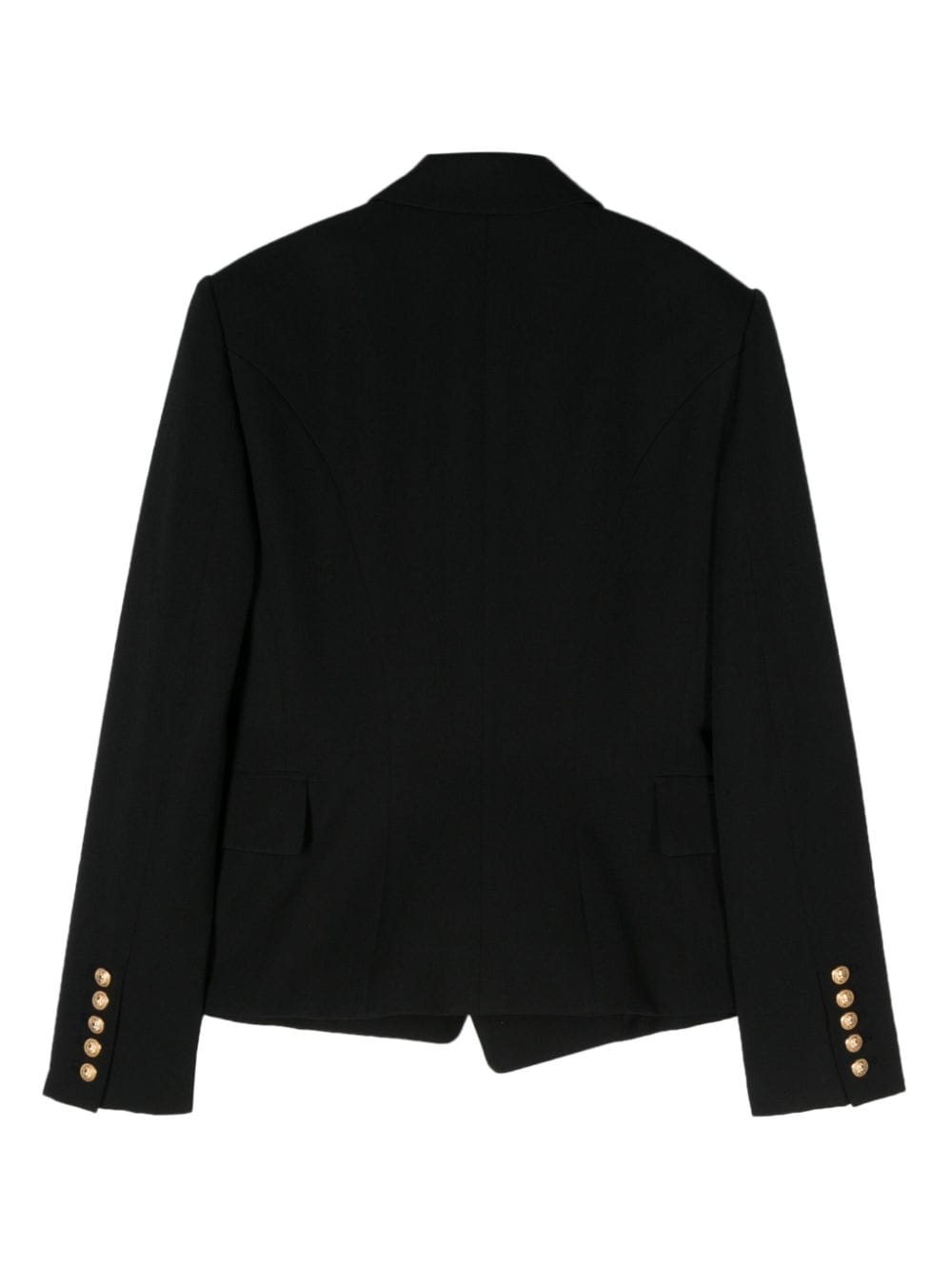 Balmain Jackets Black wool double-breasted