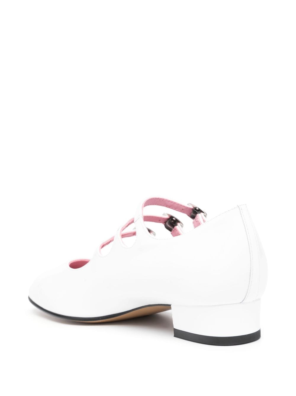 Carel Paris Flat shoes in White calfskin