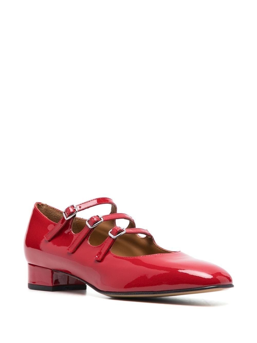 Carel Paris Flat shoes Red calfskin