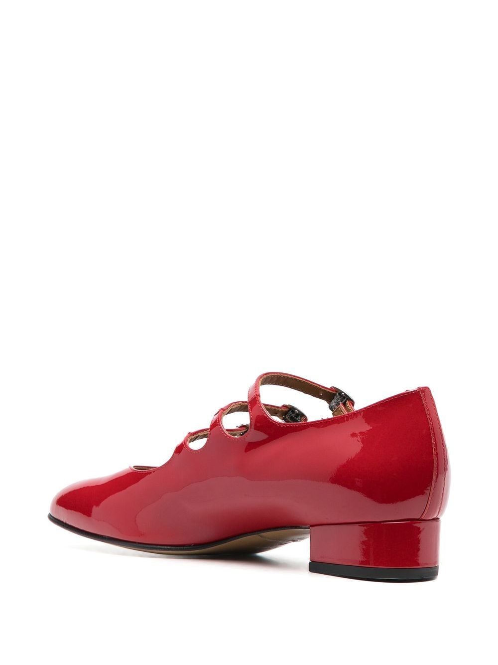 Carel Paris Flat shoes Red calfskin