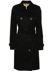 Burberry Coats Black gabardine trench