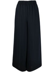 Daniela Gregis Trousers Blue wool wide-leg