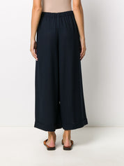 Daniela Gregis Trousers Blue wool wide-leg