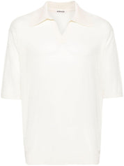 Auralee T-shirts and Polos White wool-silk blend