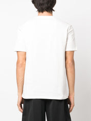 Jil Sander Plus T-shirts and Polos White cotton logo-print