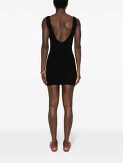 JACQUEMUS Dresses Black ribbed knit