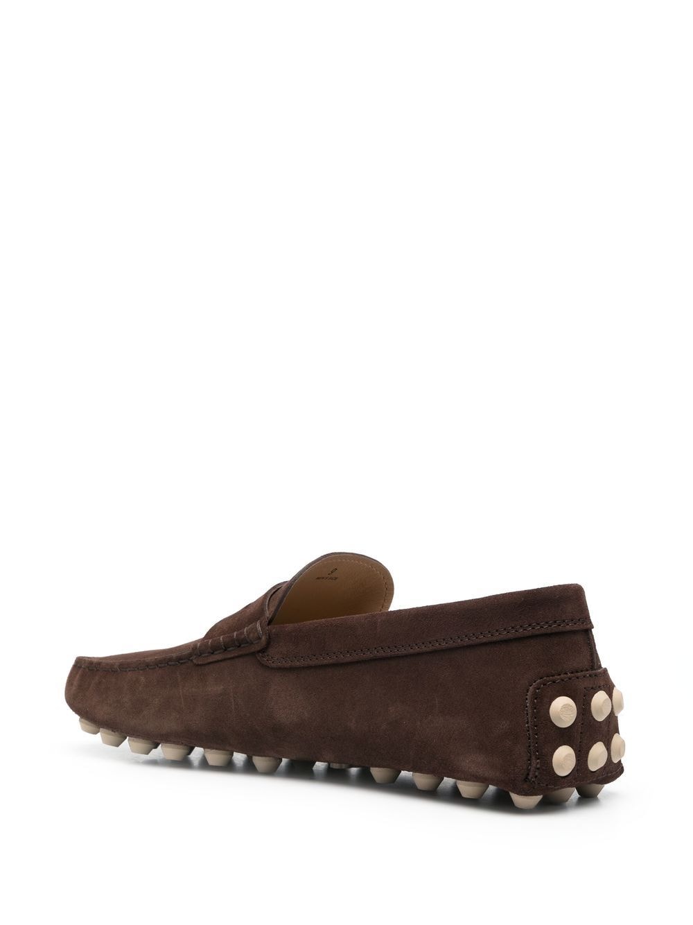 Tod'S Flat shoes in brown calf suede
