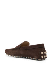 Tod'S Flat shoes in brown calf suede