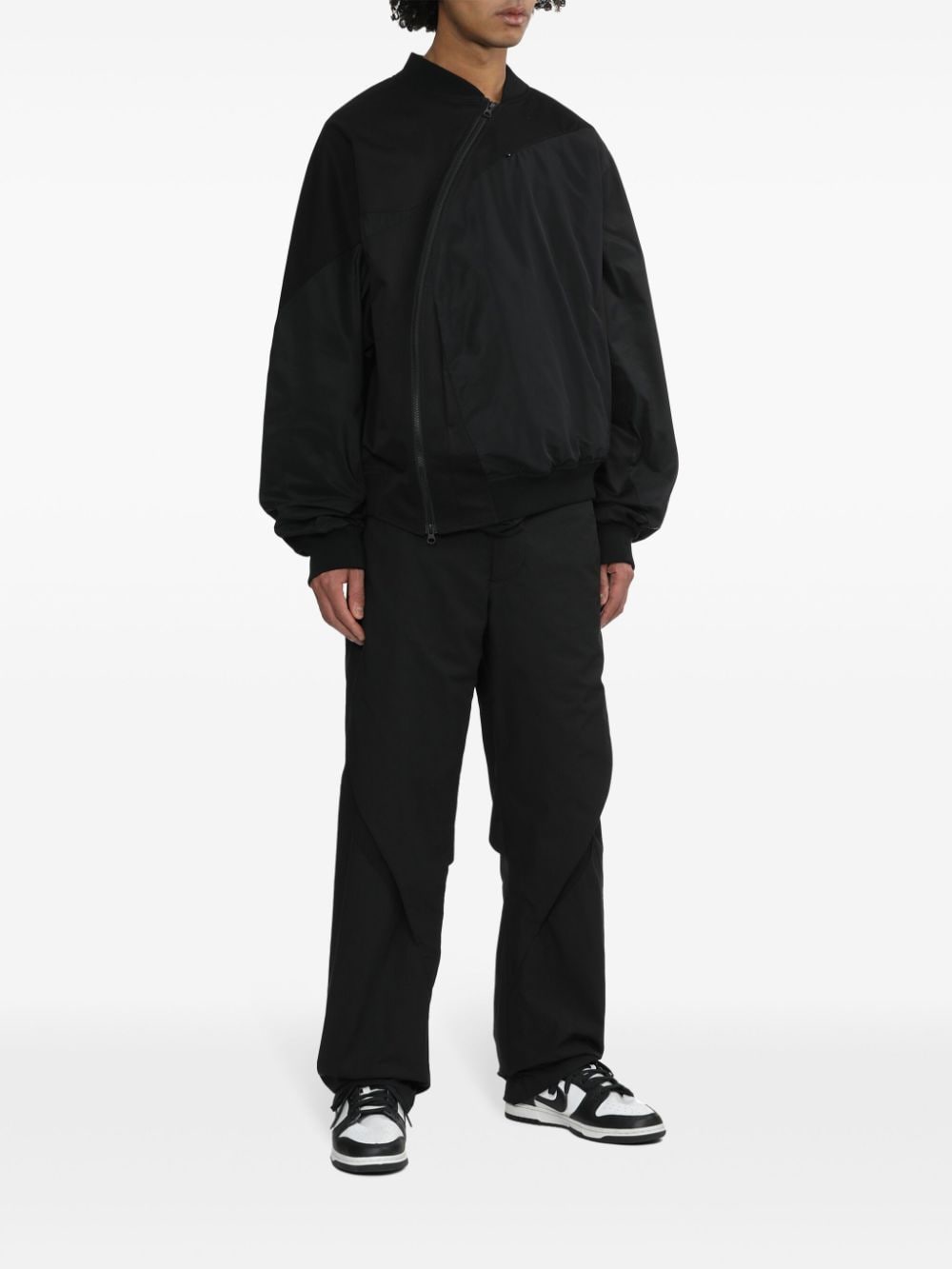 Post Archive Faction Trousers Black layered design