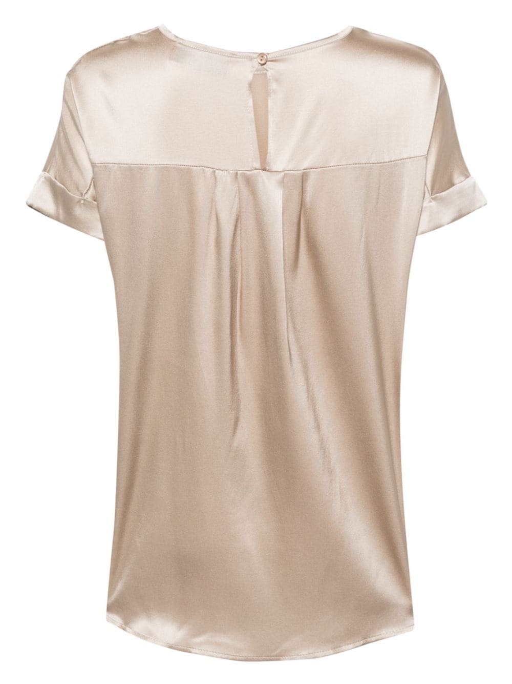 Wild Cashmere Top Golden silk blend