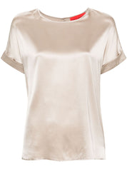 Wild Cashmere Top Golden silk blend