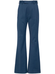Vivienne Westwood Trousers Blue high-waisted flared