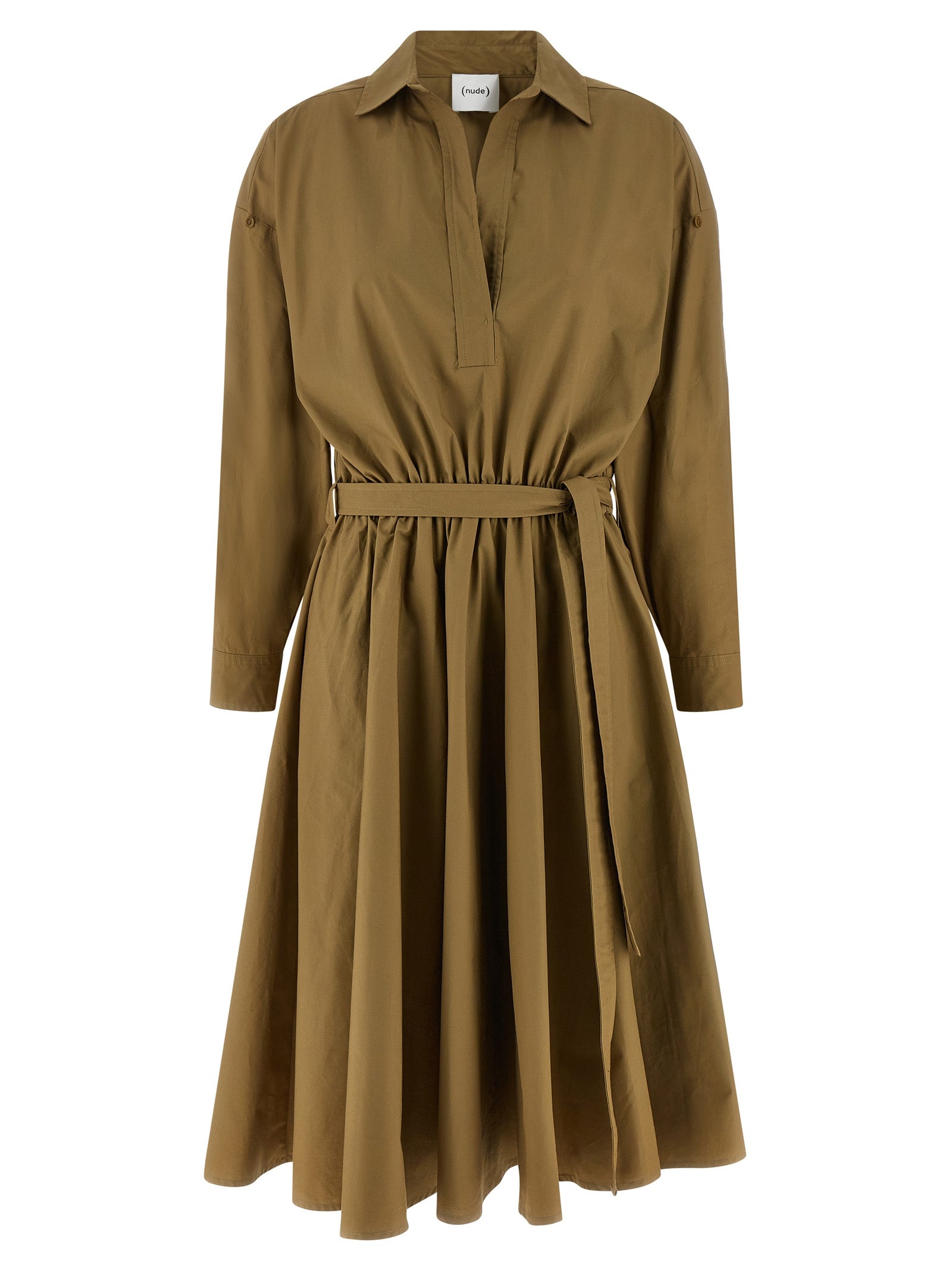 Nude Chemisier Dress