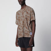 Satisfy Camouflage Space-O T-shirt in perforated micro jersey