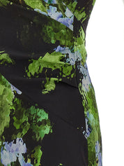 Victoria Beckham Floral Printed Mini Dress — New Arrival