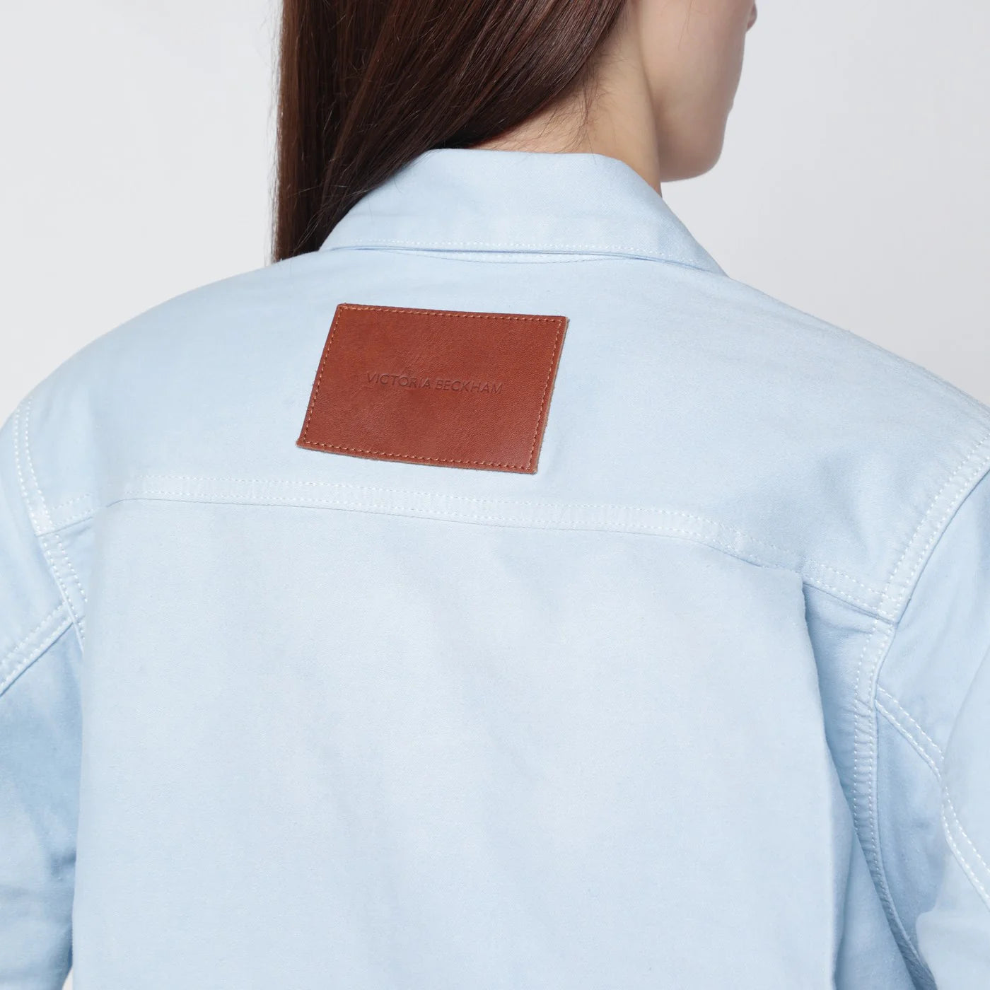 Victoria Beckham Light blue denim jacket