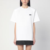 ROTATE Birger Christensen T-shirt in organic cotton white