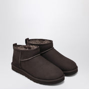 Bottines Ugg Classic Ultra Mini en daim Dusty Cocoa