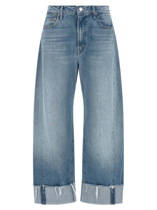Mother Jeans — The Half-Pipe Ankle Cuff Fray (Light Blue)