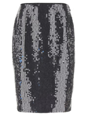 Rotate Birger Christensen Net Sequin Midi Skirt