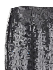 Rotate Birger Christensen Net Sequin Midi Skirt