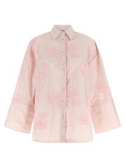 Rotate Birger Christensen Floral Embroidery Shirt