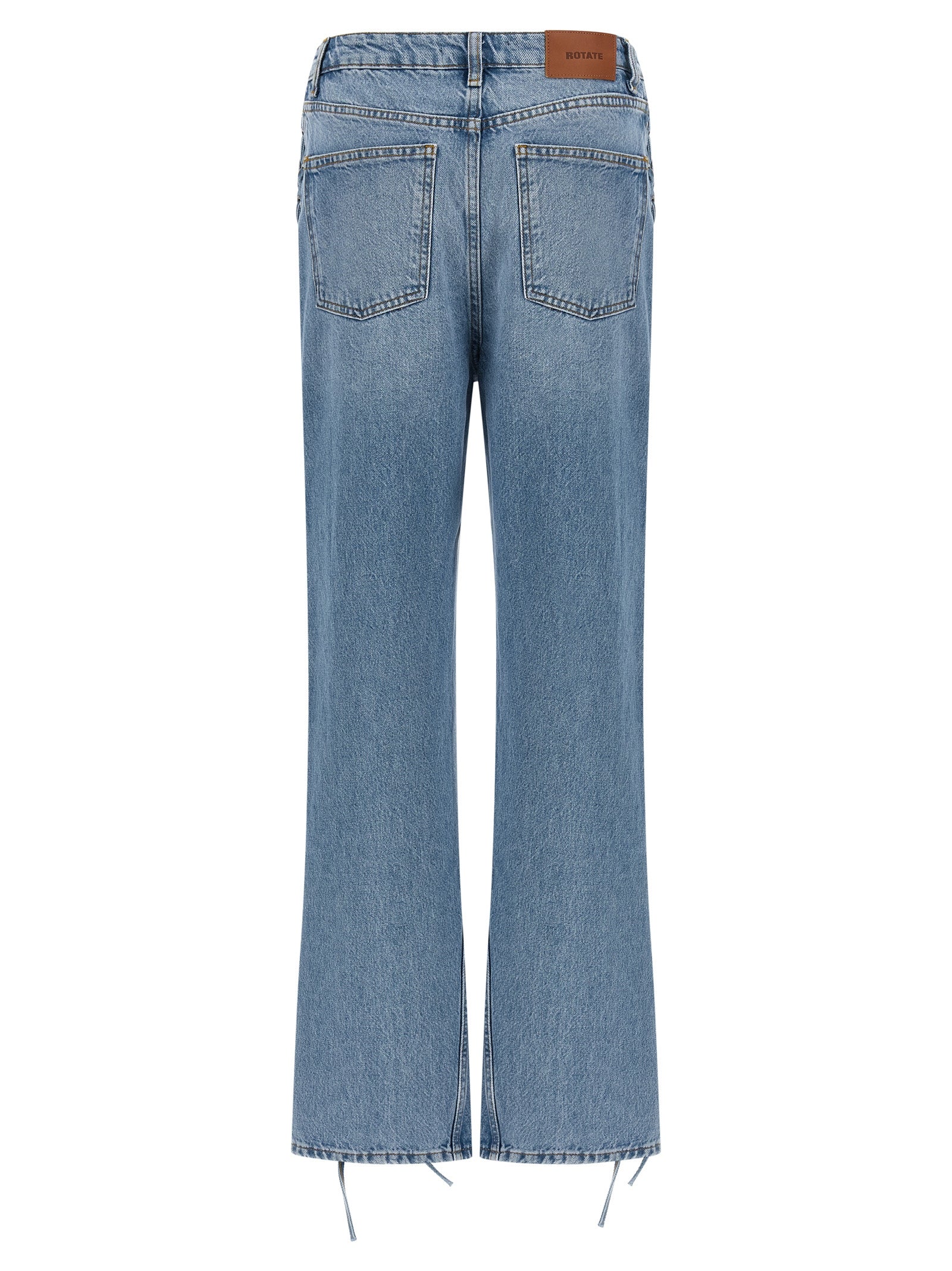 Rotate Birger Christensen Jeans — Twisted Lacing Light Blue