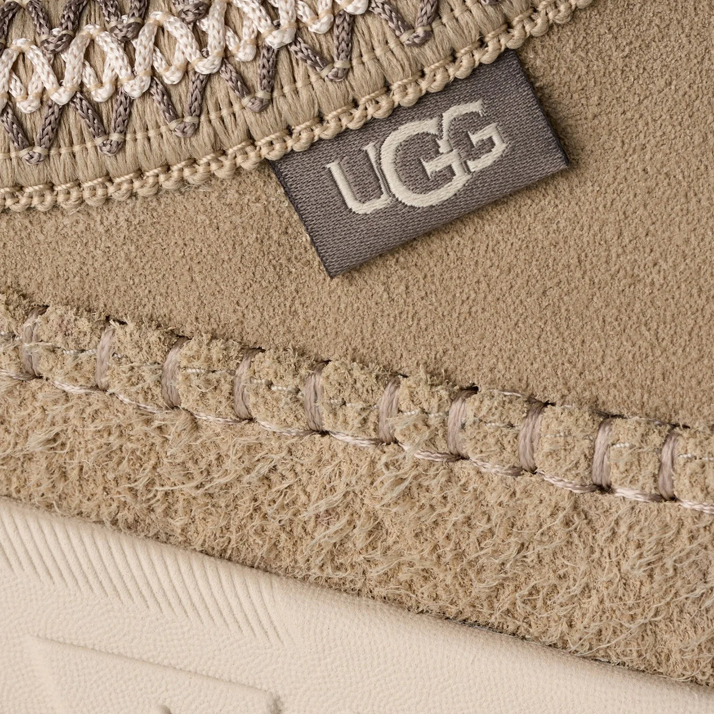 UGG Venture Daze mustard yellow suede leather
