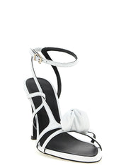 Rotate Birger Christensen Leather Knot Sandals