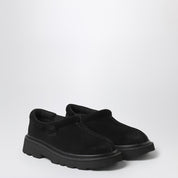Ugg Black Slip on Tasman Lug, bottines à enfiler en daim
