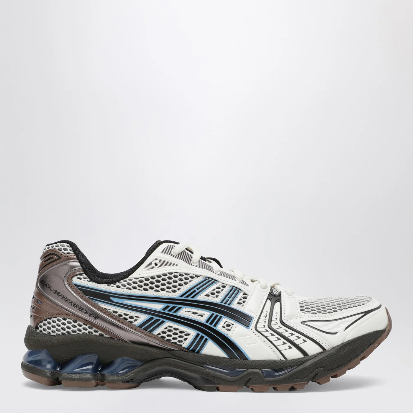 ASICS Gel-Kayano 14 sneakers in Cream/Blue Coast
