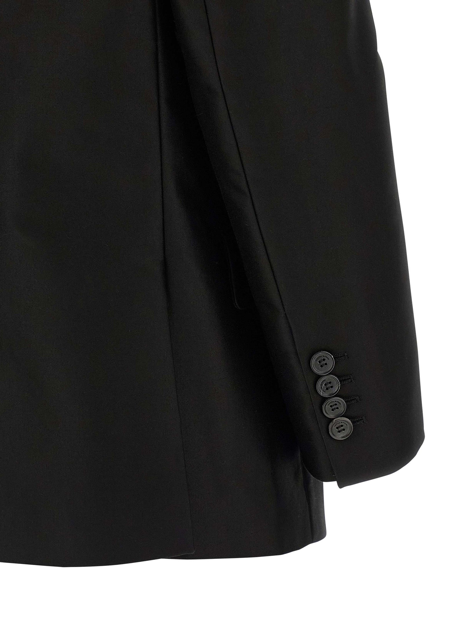 Magda Butrym 04 Blazer Jacket — Black Oversize