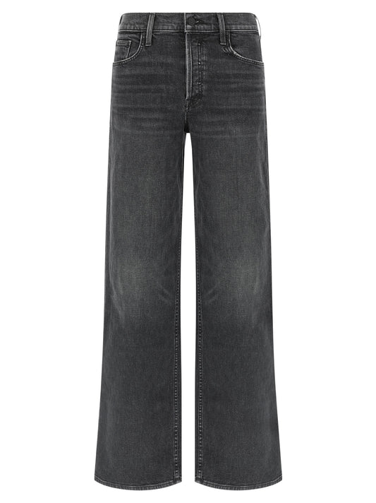 Mother The Smoothie Sneak Jeans — High-Waist Wide Leg