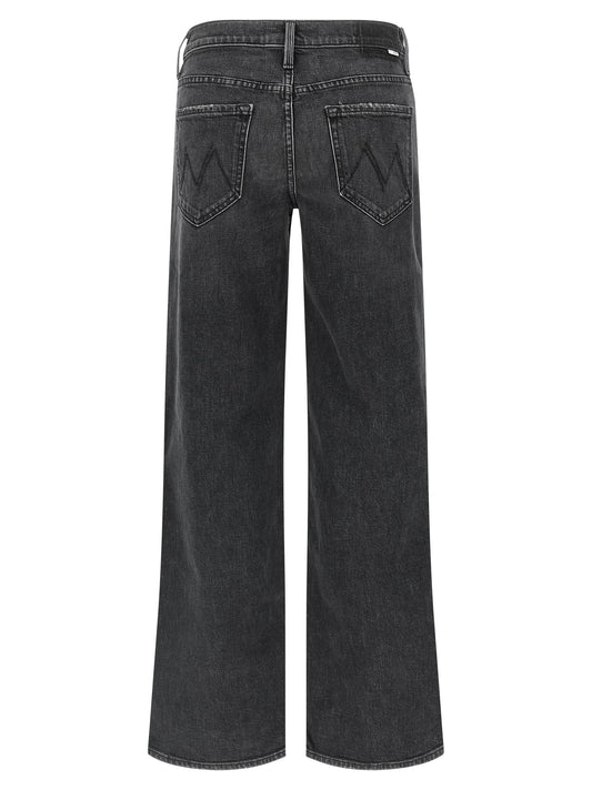 Mother The Smoothie Sneak Jeans — High-Waist Wide Leg