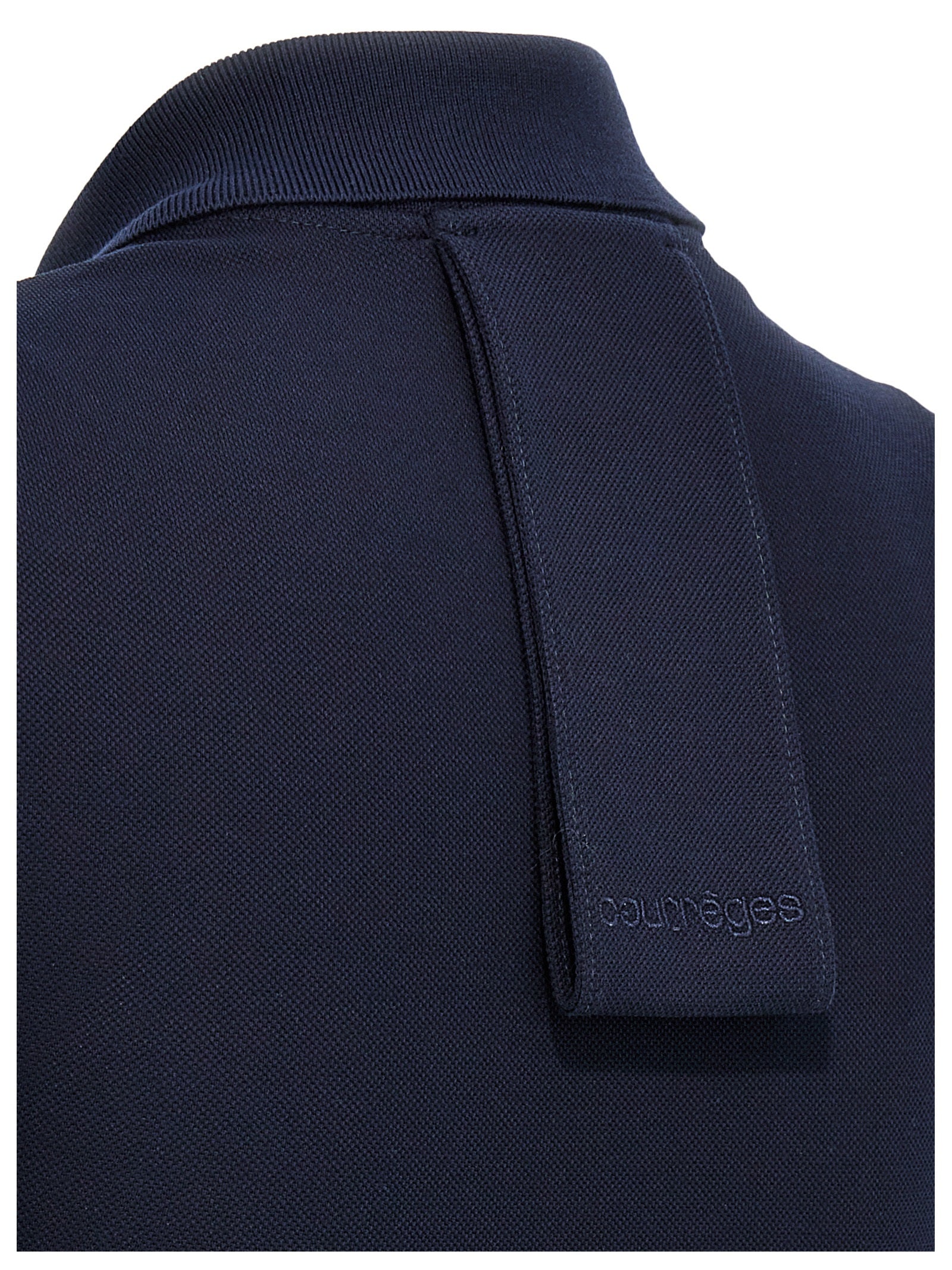 Courreges Piqué Polo Dress