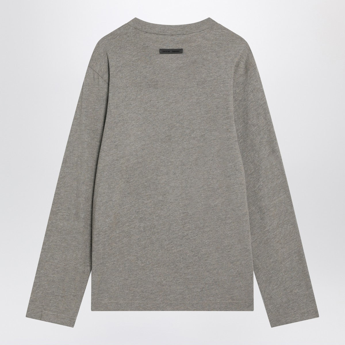 Haut en coton mélangé gris Fear of God Essentials avec détail logo