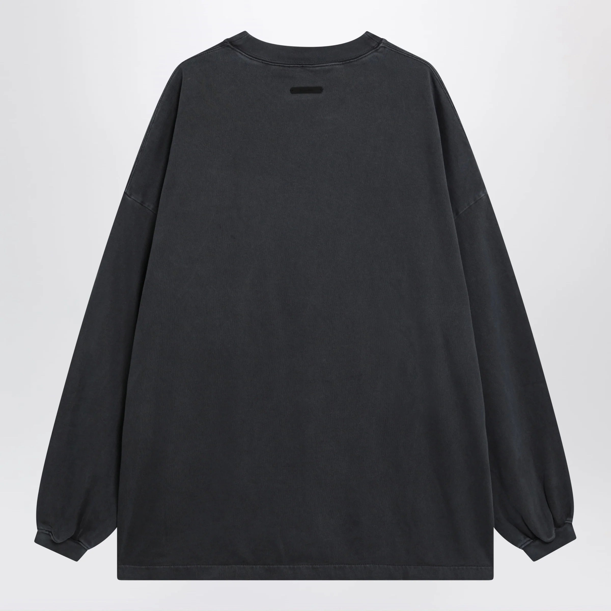 Fear of God Essentials Training 90s long-sleeve grey cotton jersey T-shirt