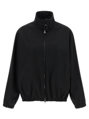 Courreges Buckle Zipped Bomber Jacket for Women