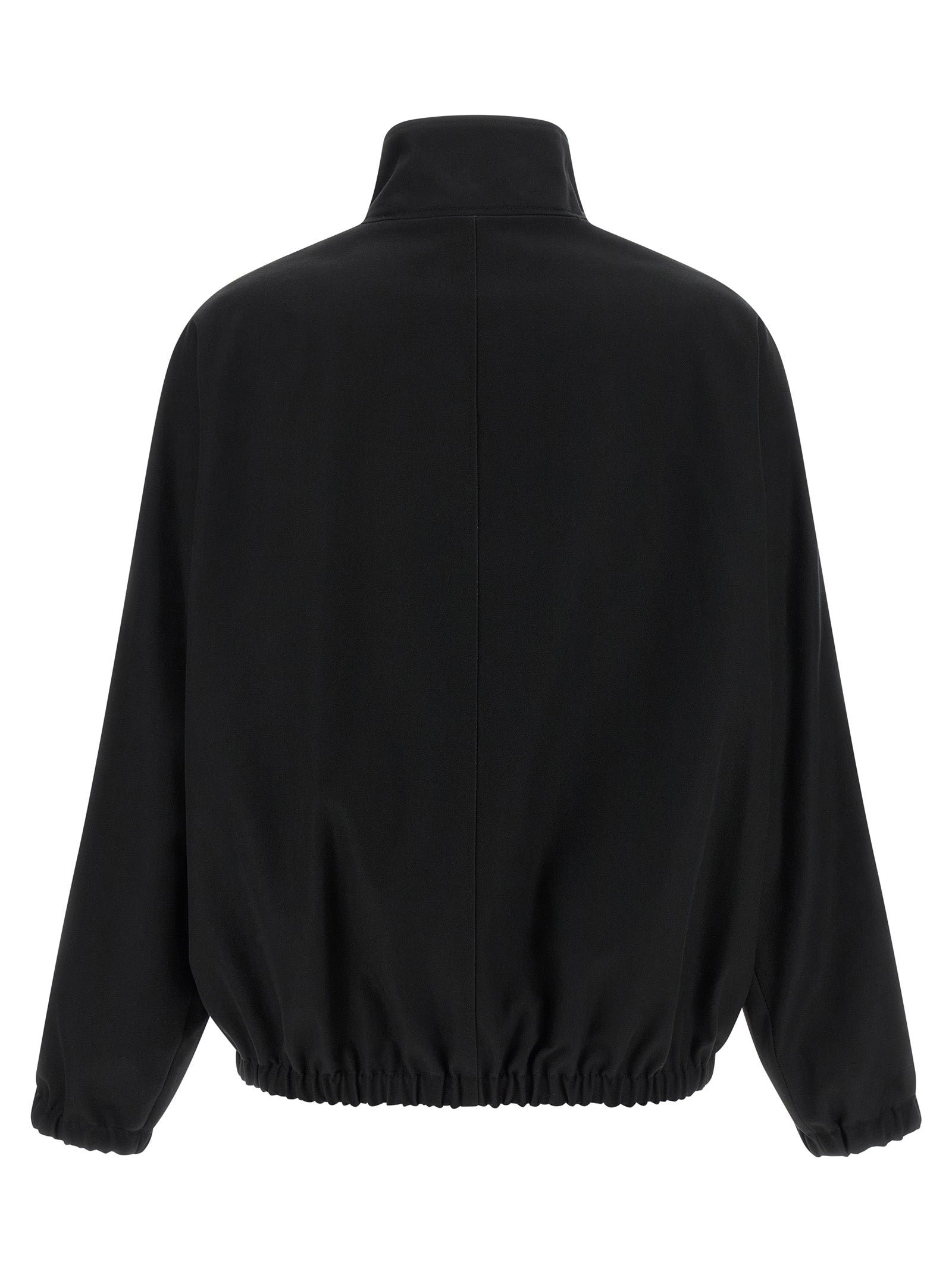 Courreges Buckle Zipped Bomber Jacket for Women