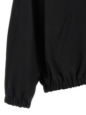 Courreges Buckle Zipped Bomber Jacket for Women