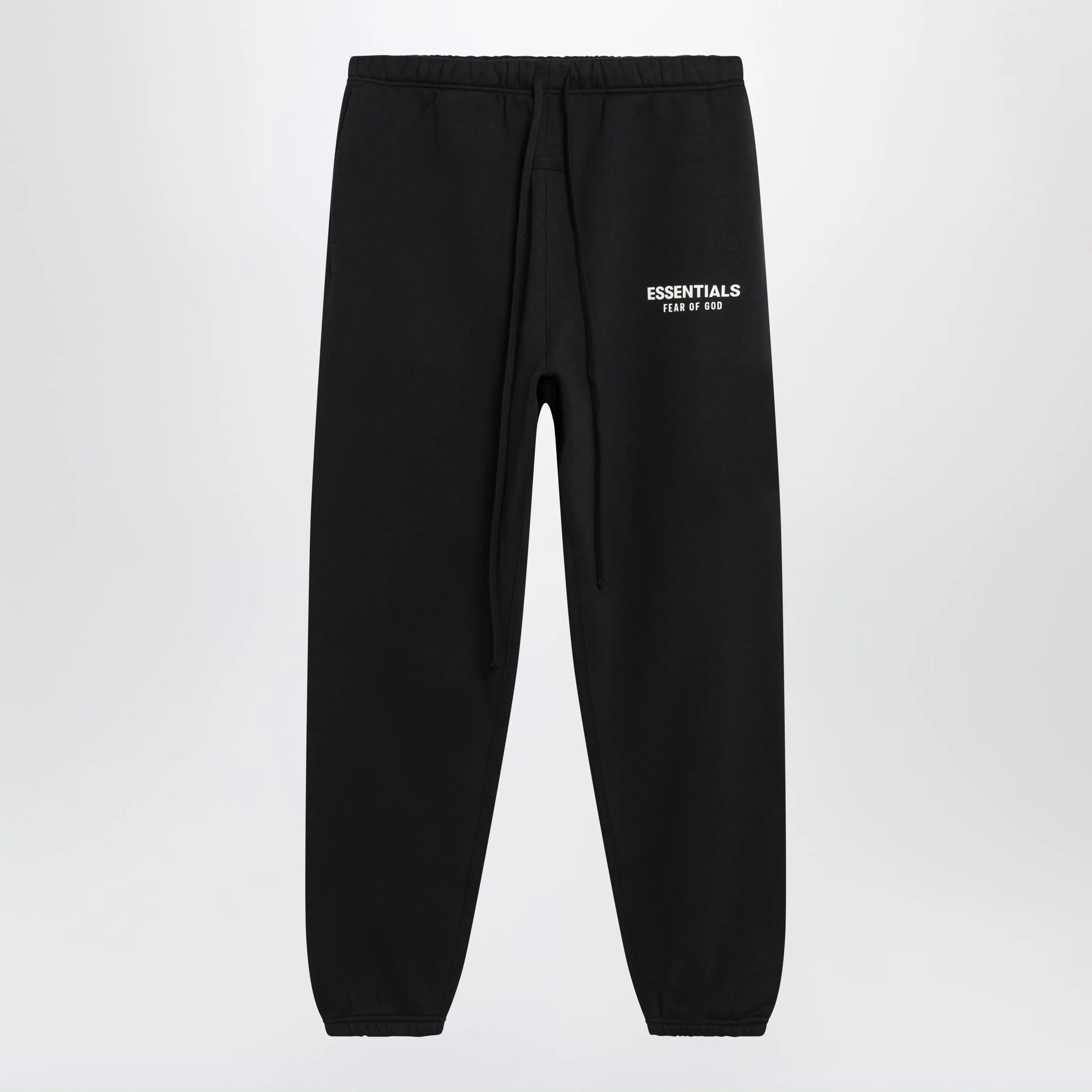 Fear of God Essentials Black cotton jogging trousers