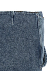 Magda Butrym Denim 12 Skirt Skirt