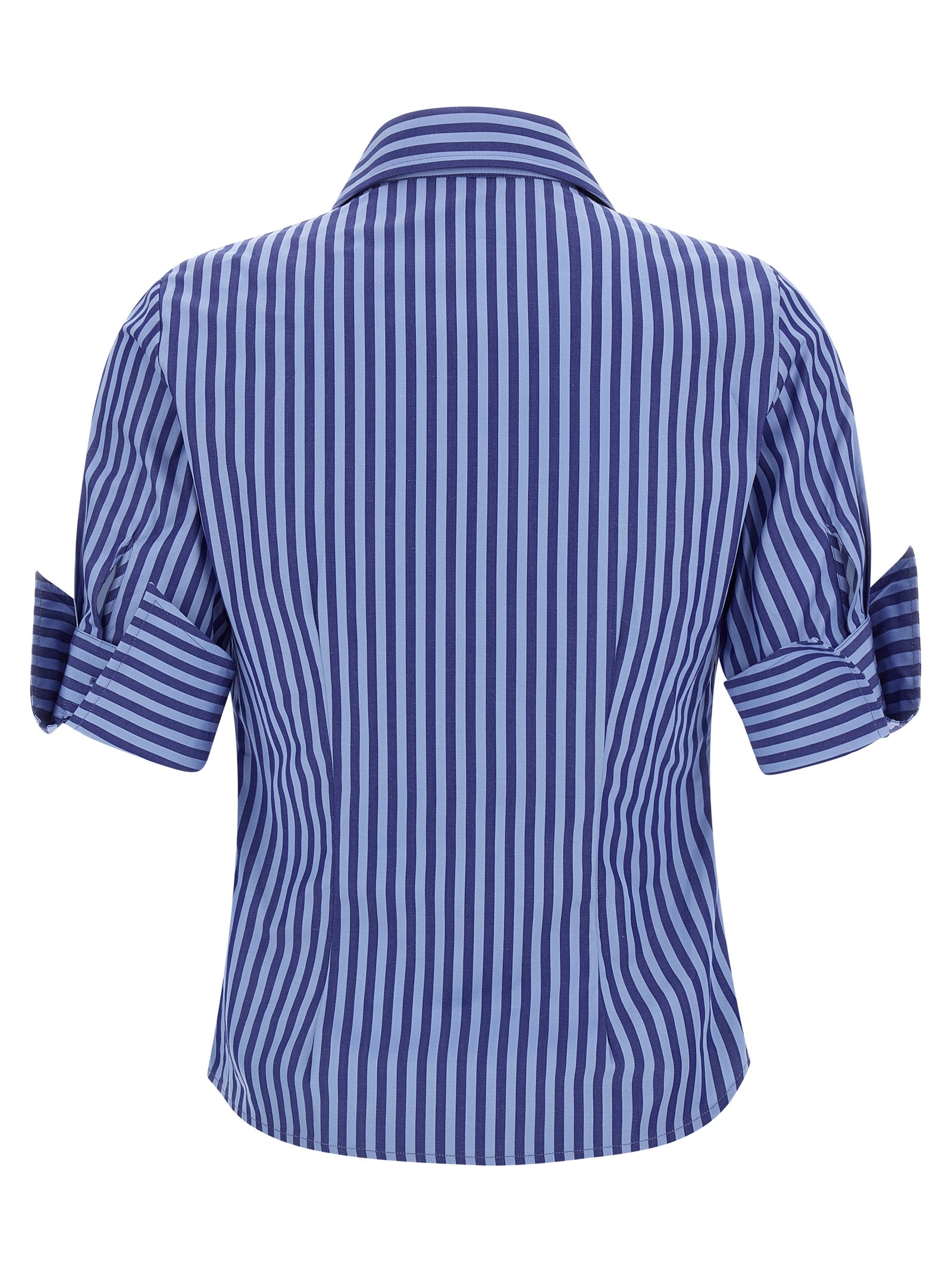 Vivienne Westwood Violin Shirt — Blue Cotton Poplin